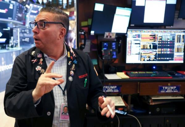 Trader sur le parquet du New York Stock Exchange (NYSE).