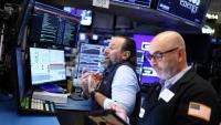 Des opérateurs à la Bourse de New York, le 13 avril 2026