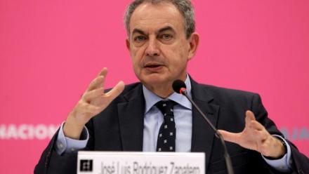 L'ancien Premier ministre espagnol Jose Luis Rodriguez Zapatero au Mexique en 2021