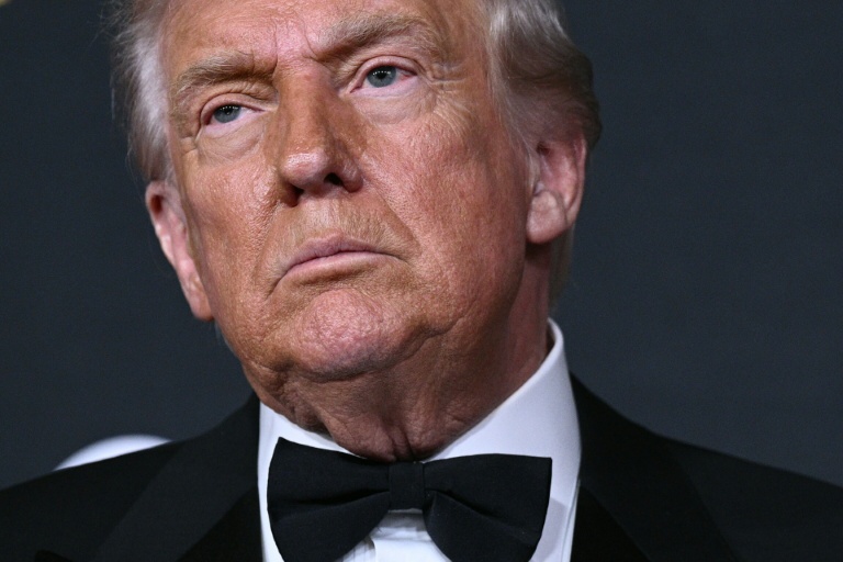 Donald Trump à une soirée de gala à Washington, le 7 décembre 2025.