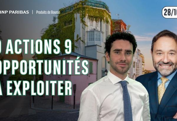 9 ACTIONS 9 OPPORTUNITÉS - Revue technique des Marchés avec Laurent Albie - 28/10/26