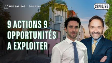 9 ACTIONS 9 OPPORTUNITÉS - Revue technique des Marchés avec Laurent Albie - 28/10/26
