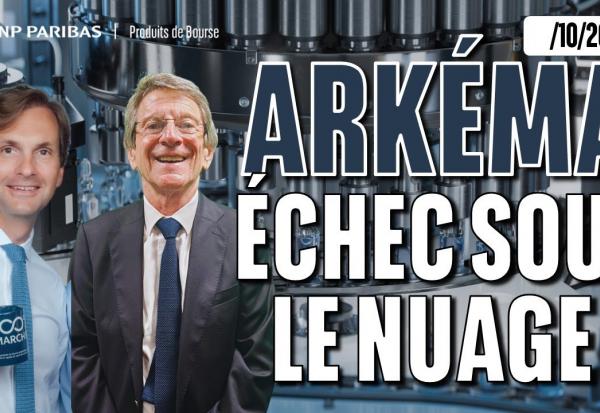 Arkéma : échec sous le nuage - 100 % Marchés - 26/11/2025