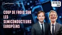 Coup de froid sur les semiconducteurs européens - 100 % Marchés - 07/10/26 - S