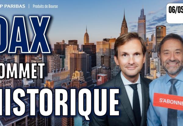 DAX : Retour sur son sommet historique ? - 100 % Marchés - 06/05/2026 - S