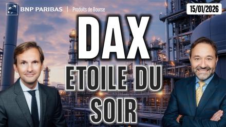 Étoile du soir sur le DAX - 100 % Marchés - 15/01/2025 - M