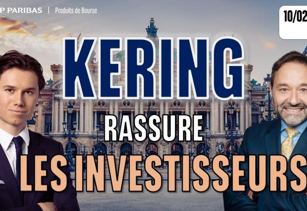 Kering rassure les investisseurs - 100 % Marchés - 10/02/2026 - S
