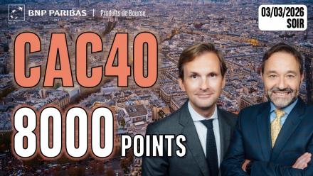 Le CAC en route vers les 8000 points - 100 % Marchés - 03/03/2026 - S