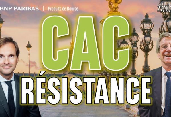Le CAC franchira-t-il sa résistance ? - 100 % Marchés - 27/11/2025 - M