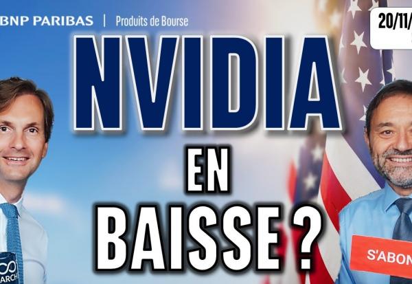 Le CAC rate les 8000 points, Nvidia en baisse - 100 % Marchés - 20/11/2025 - S