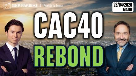 Le CAC tente un rebond - 100 % Marchés - 23/04/2026 - M