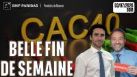 LE CAC TERMINE TRES BIEN LA SEMAINE !! - 100 % Marchés - 03/07/2026 - S