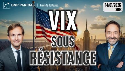Le VIX sous résistance - 100 % Marchés - 14/01/2025 - S