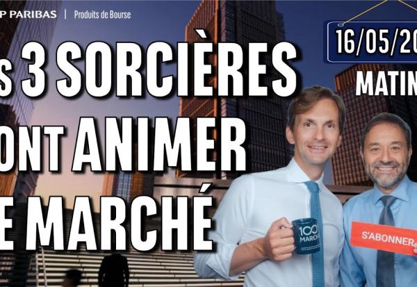 Les "3 sorcières" vont animer le marché - 100 % Marchés