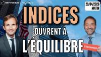 Les indices ouvrent à l'équilibre - 100 % Marchés - 29/04/2026 - M
