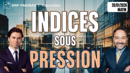 Les indices sous PRESSION - 100 % Marchés  - 20/01/2026 - M
