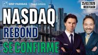 Nasdaq-100 : Le rebond se confirme - 100 % Marchés - 25/02/2026