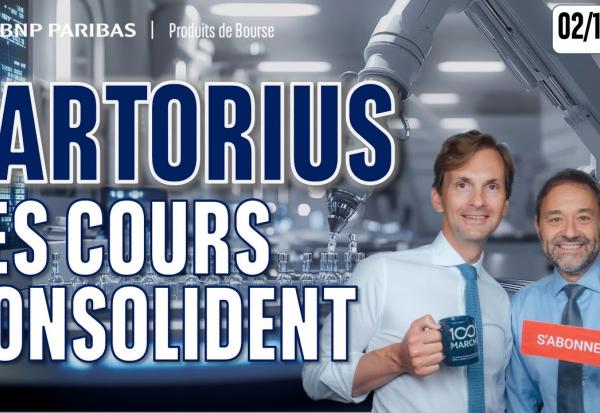 Sartorius - les cours consolident - 100 % Marchés - 02/12/2025