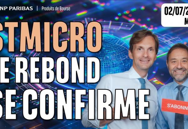 STMICRO  : Le rebond se confirme  - 100 % Marchés - 2m