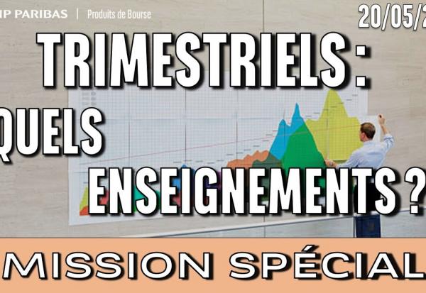 Trimestriels : quels enseignements ? - 100 % Marchés - Avec Denis Lantoine