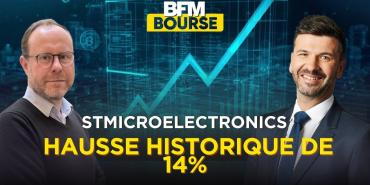 STMicroelectronics en hausse de 14% : Jusqu'où l'action peut-elle grimper ?