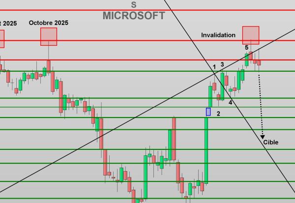 Microsoft : Figure baissière malgré une excellent publication !